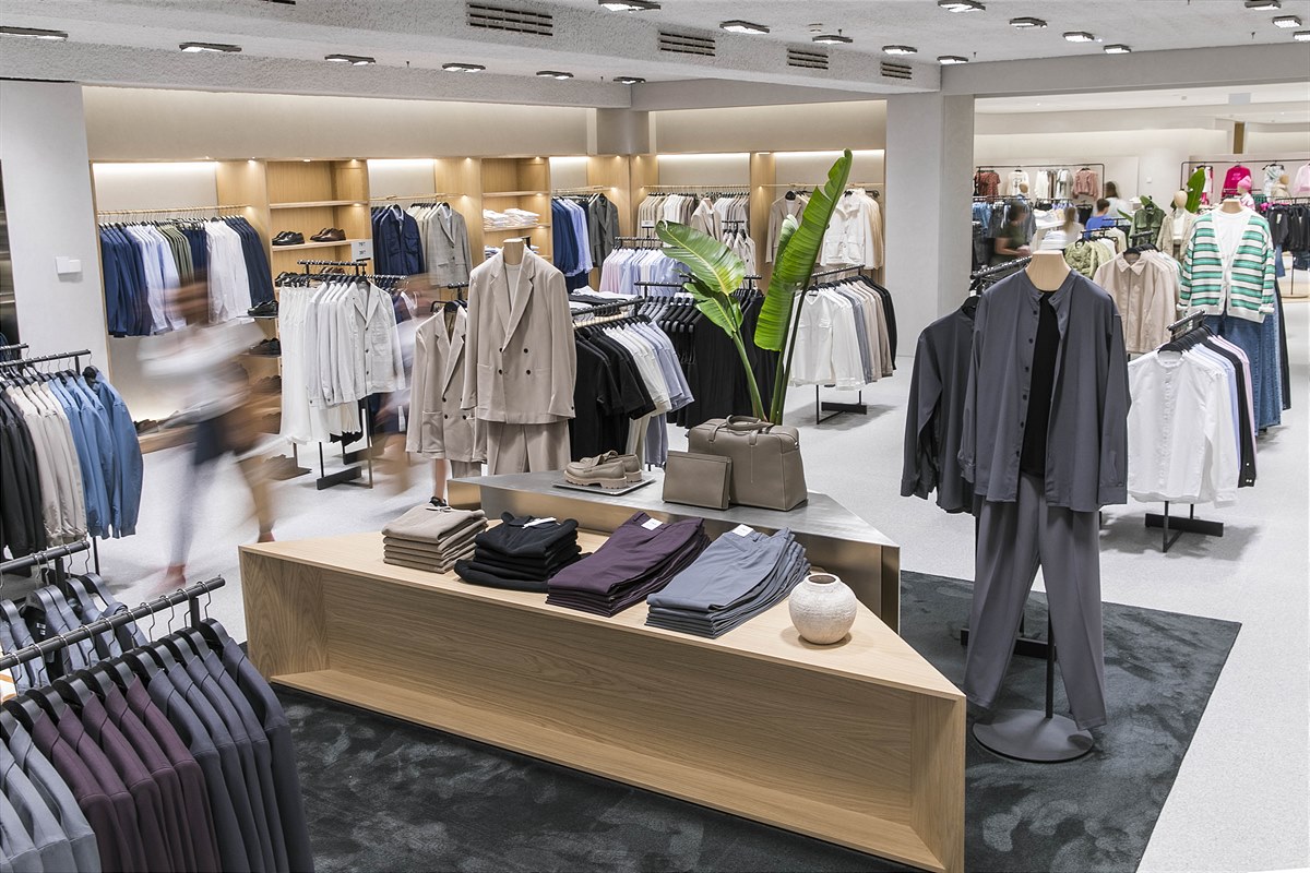 Neuer Zara-Store Herren-Kollektionen