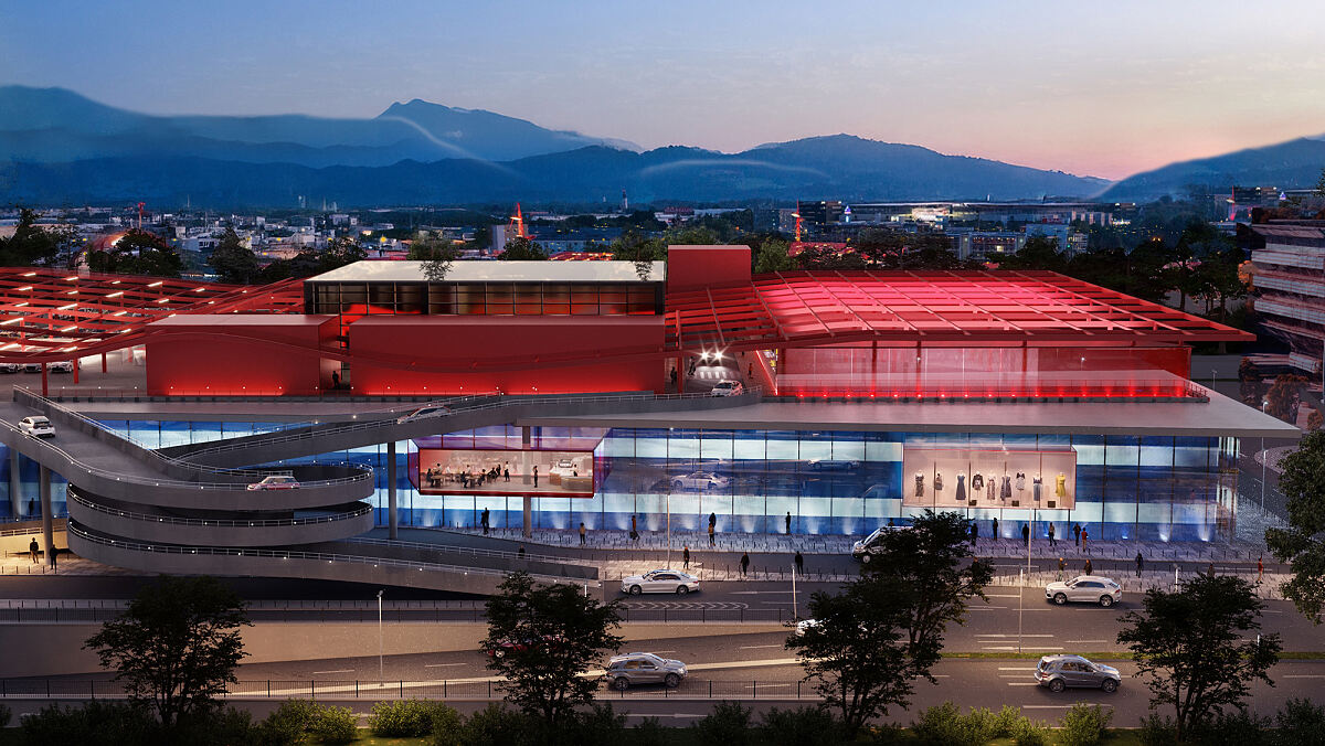 Visualisierung EUROPARK Erweiterung